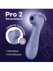 Pro 2 Generation 3 Liquid Air Technology Lila von Satisfyer Air Pulse