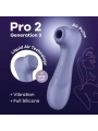 Pro 2 Generation 3 Liquid Air Technology Lila von Satisfyer Air Pulse