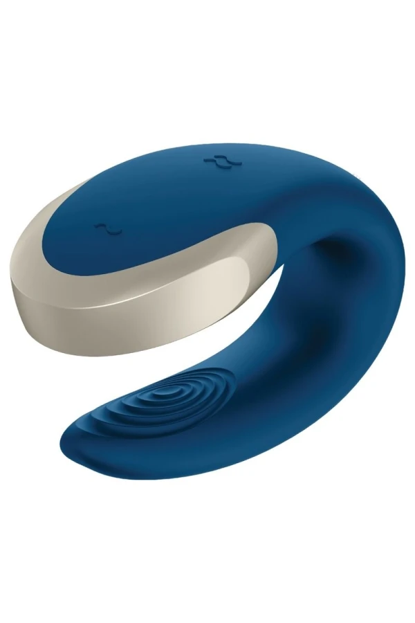 Double Love Luxury Partner Vibrator Blau von Satisfyer Partner