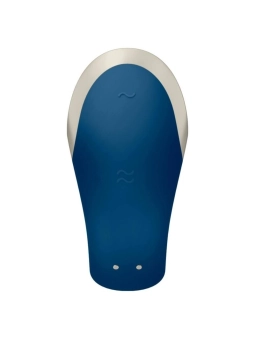 Double Love Luxury Partner Vibrator Blau von Satisfyer Partner