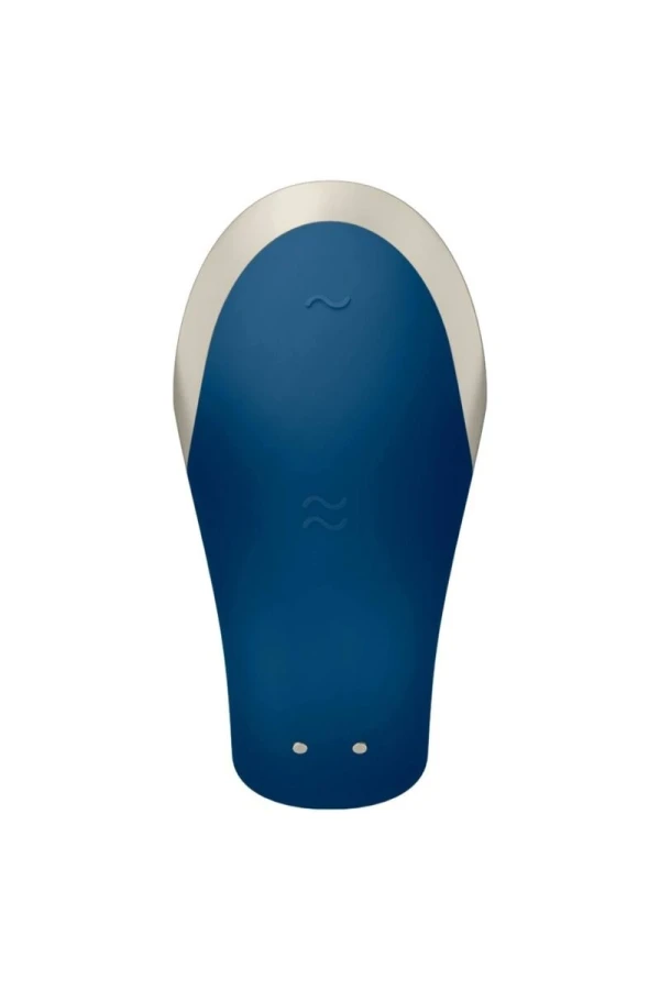 Double Love Luxury Partner Vibrator Blau von Satisfyer Partner