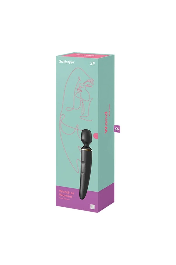 Wander Frau Schwarz von Satisfyer Wand