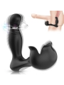 Surround Vibrator Anal & Stimulator Hoden Fernbedienbares Schwarz von Armony For Him