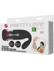 Breton Multifunktions-Wiederaufladbarer Masturbator von Pretty Love Male