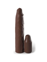 Pipedreams Sleeve 22,86 cm + 7,62 cm Plug Brown von Fantasy X-Tensions