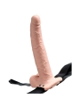 Verstellbares Gurt Realistischer Penis wiederaufladbar und Vibrator 23 cm von Fetish Fantasy Series