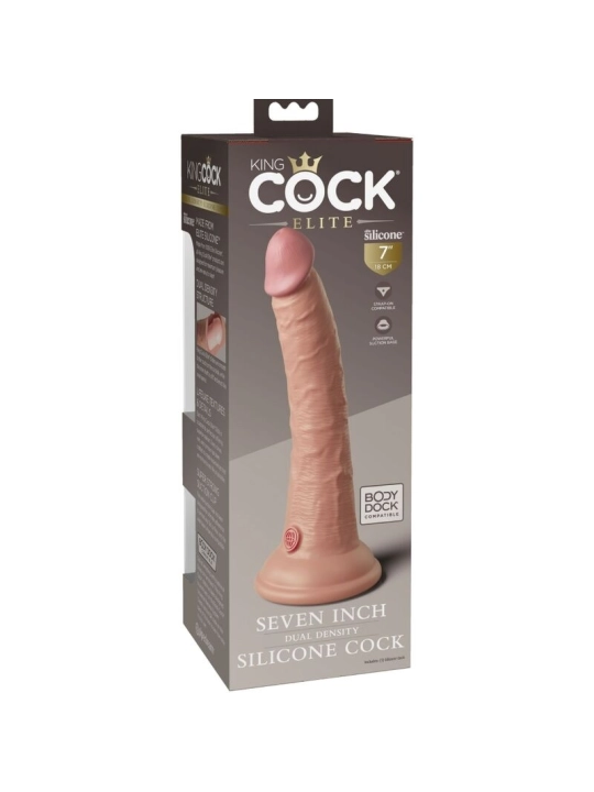 Elite Realistischer Silikondildo 17.8 cm von King Cock