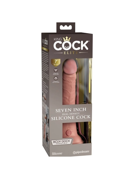 Elite Realistischer Silikondildo 17.8 cm von King Cock