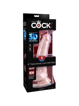 Dreifachdensittspenis 18.4 cm von King Cock Plus