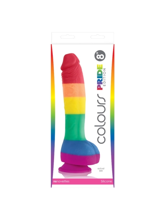 Lgbt Flag Dildo 19 cm von Pride