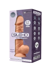 Model 1 Realistischer Penisvibrator Silikon Premium Silexpan 21.5 cm von Silexd