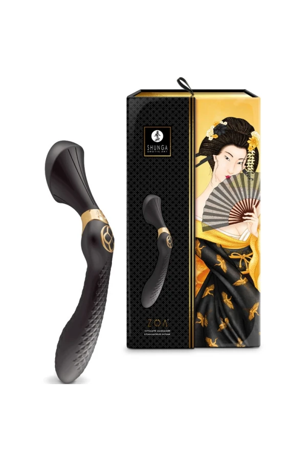 Zoa Intimmassager Schwarz von Shunga Toys