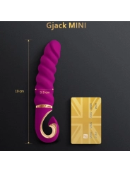 Gjack Mini Lila Vibrator aus Silikon von G-Vibe