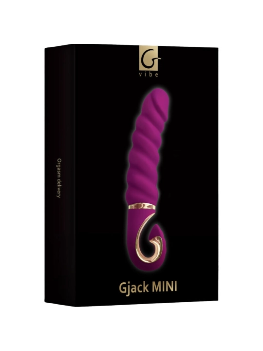 Gjack Mini Lila Vibrator aus Silikon von G-Vibe