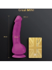 Greal Mini Fuchsia Silikon Vibrator Dildo von G-Vibe