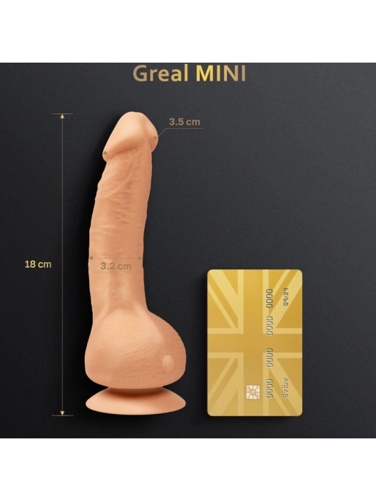 Greal Mini Vibrator Dildo Natürliches Silikon von G-Vibe