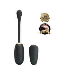 Doreen Luxury Wiederaufladbares Vibrations-Ei Schwarz von Pretty Love Smart