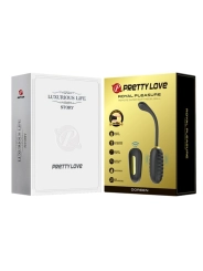 Doreen Luxury Wiederaufladbares Vibrations-Ei Schwarz von Pretty Love Smart