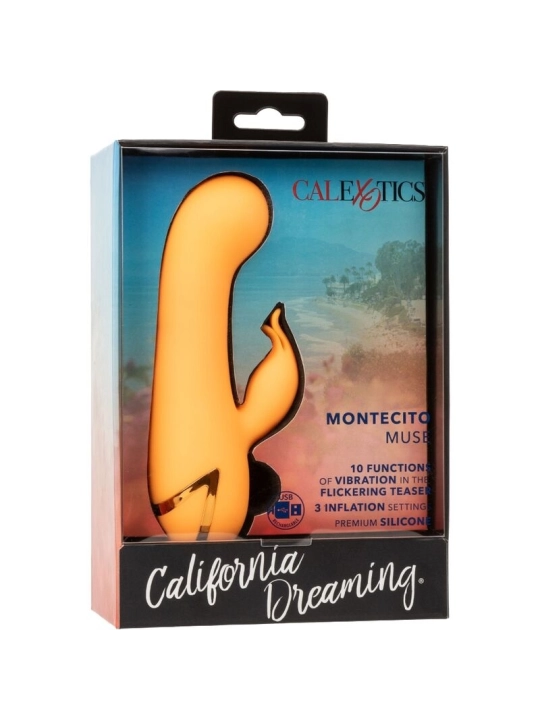 Montecito Muse Vibrator Rabbit Orange von California Dreaming von Calexotics