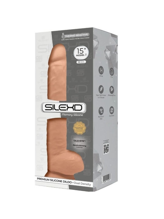 Model 1 Realistischer Penis Premium Silexpan Silikon 38 cm von Silexd