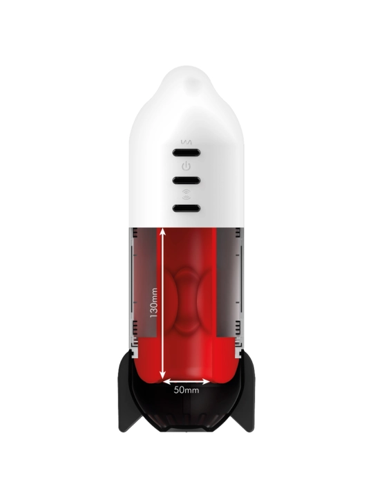 Rocket Masturbator Soft Compression Tech und Vibration von Jamyjob