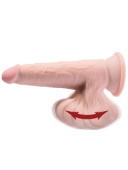 Plus 3d Dildo Swinging Balls 12.7 cm von King Cock Plus