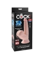 Plus 3d Dildo Swinging Balls 12.7 cm von King Cock Plus