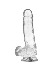 Geschirr + Klarer Dildo mit Eier 18.5 cm -O- 3.8 cm von X Ray