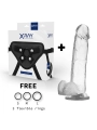 Gurt + Dildo mit Eier 22 cm -O- 4.6 cm von X Ray