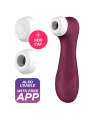 Pro 2 Generation 3 Wine Red Bluetooth & App von Satisfyer Air Pulse