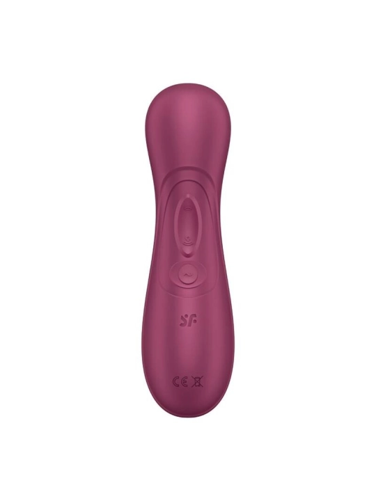 Pro 2 Generation 3 Wine Red Bluetooth & App von Satisfyer Air Pulse