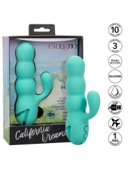 Del Mar Diva Vibrator Rabbir Aqua Grün von California Dreaming von Calexotics