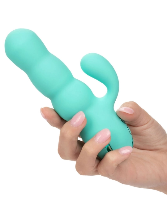 Del Mar Diva Vibrator Rabbir Aqua Grün von California Dreaming von Calexotics