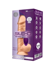 Model 1 Realistischer Penisvibrator Silikon Premium Silexpan Fernbedienbares 21.8 cm von Silexd