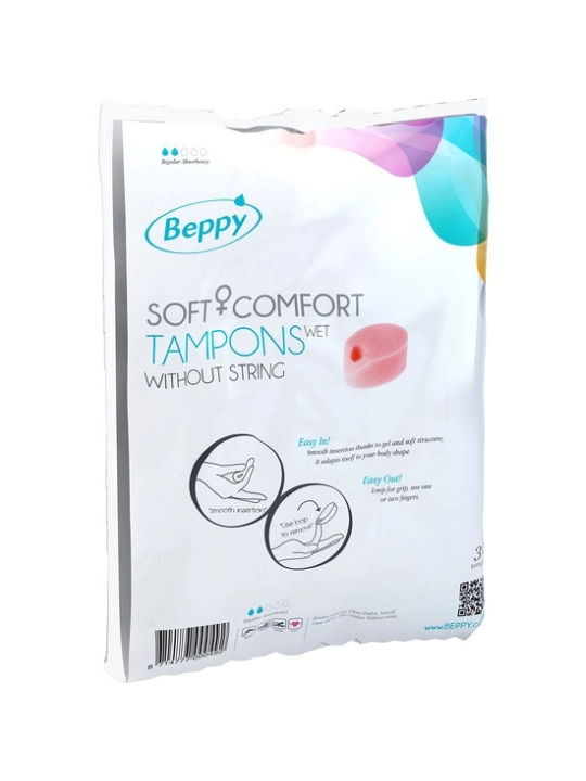 Soft Comfort Tampons Wet 30 Stück von Beppy