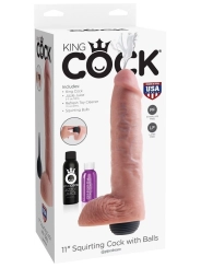 Realistischer Natürlicher Ejakulator-Penis 27.94 cm von King Cock