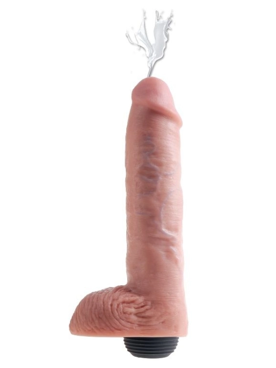 Realistischer Natürlicher Ejakulator-Penis 27.94 cm von King Cock