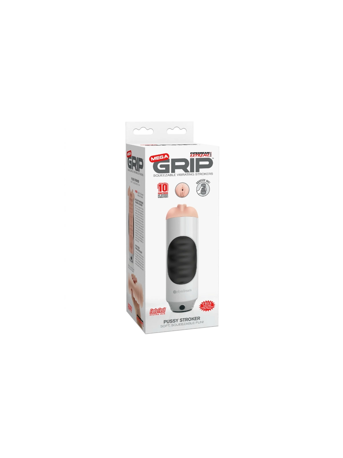 Pipedream Mega Grip Vagina Masturbator Vibrator von Extreme Toyz