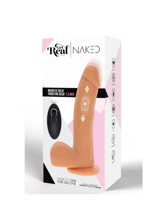 Magnetischer Pulse Vertrauende Dildo-Haut von Get Real