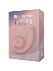 SNAIL VIBE - GIZI DUAL STIMULATOR ROSA