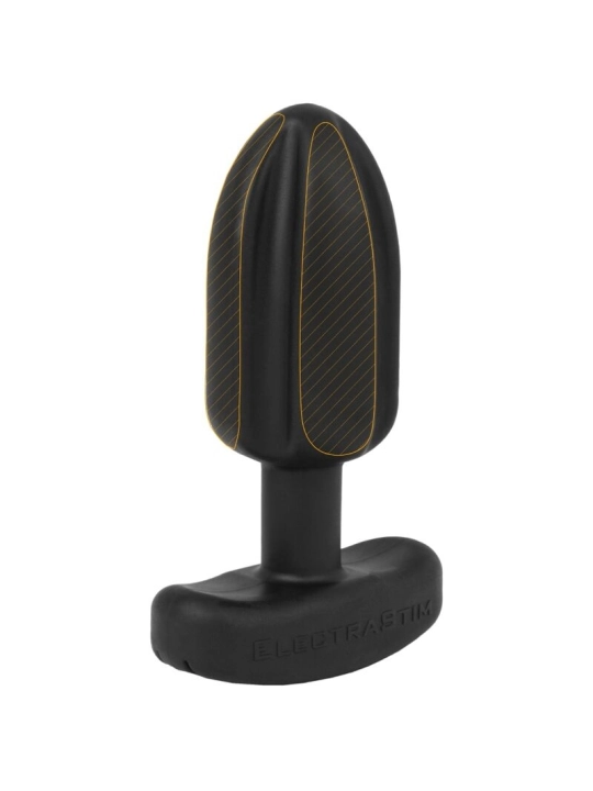 Tartarus Anal Plug Quadripolar Silikon Schwarz von Electrastim