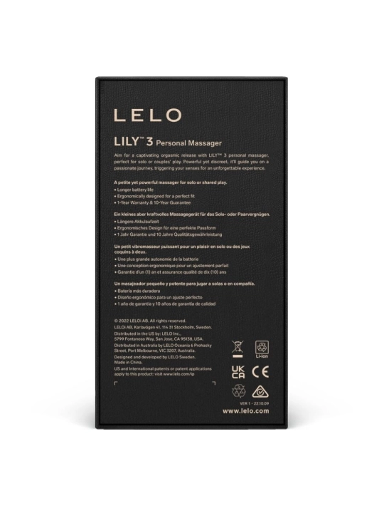 Lily 3 Persönliches Massager - Lavendel von Lelo