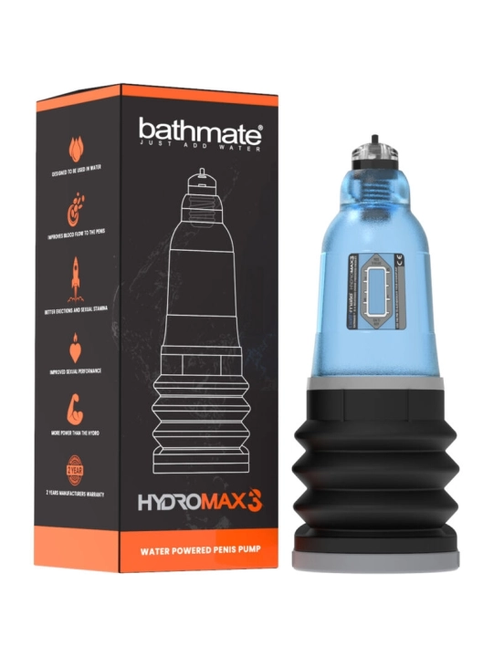 Hydromax 3 Aqua Blau von Bathmate