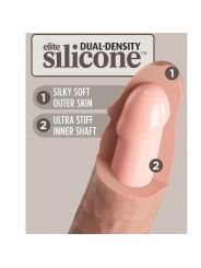 Elite Realistischer Silikondildo 23 cm von King Cock