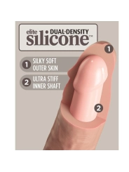 Elite Verstellbares Gurt mit Dildo 15.2 cm für Anfnger von King Cock