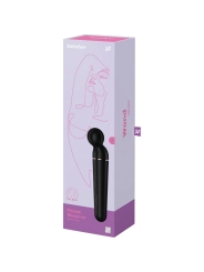 Planet Wand-Er Vibrator Massager Schwarz von Satisfyer Wand