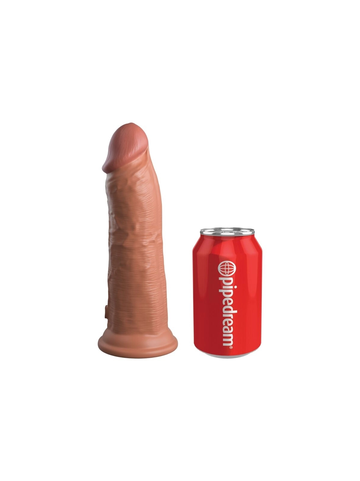 Elite Realistischer Silikondildo 20.3 cm Karamell von King Cock