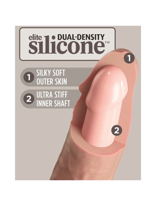 Elite Realistischer Silikondildo 20.3 cm von King Cock