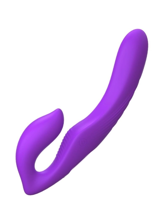 Doppelpenetrationsvibrator mit Fernbedienung, 9 Violette Stufen von Fantasy For Her