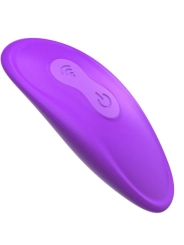 Doppelpenetrationsvibrator mit Fernbedienung, 9 Violette Stufen von Fantasy For Her